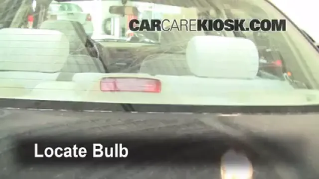 1999 Toyota Corolla CE 1.8L 4 Cyl. Éclairage Feu de freinage central (remplacer l'ampoule)